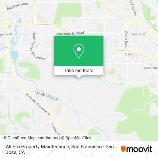 All Pro Property Maintenance map