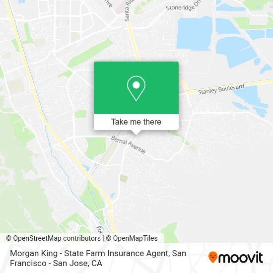 Morgan King - State Farm Insurance Agent map