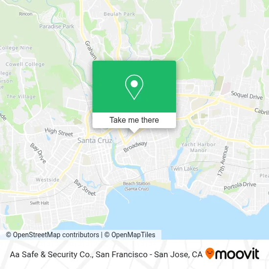 Aa Safe & Security Co. map