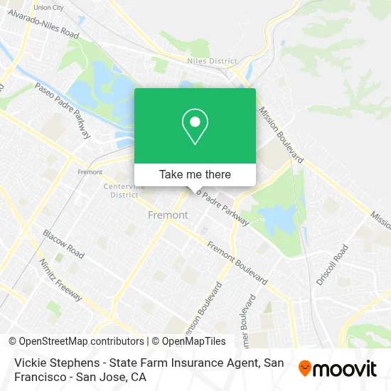 Vickie Stephens - State Farm Insurance Agent map