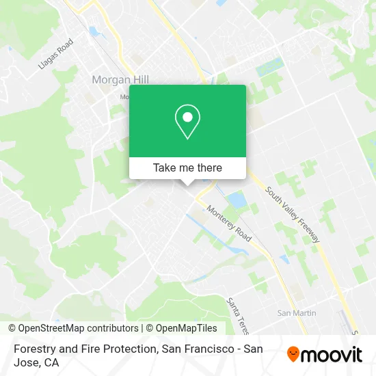 Forestry and Fire Protection map