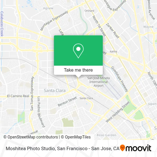 Moshitea Photo Studio map