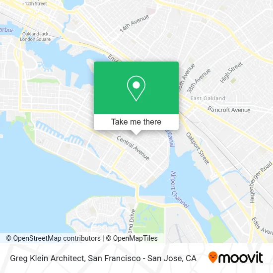 Greg Klein Architect map