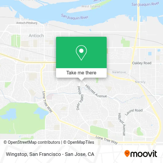 Wingstop map
