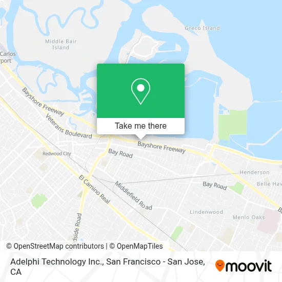 Adelphi Technology Inc. map