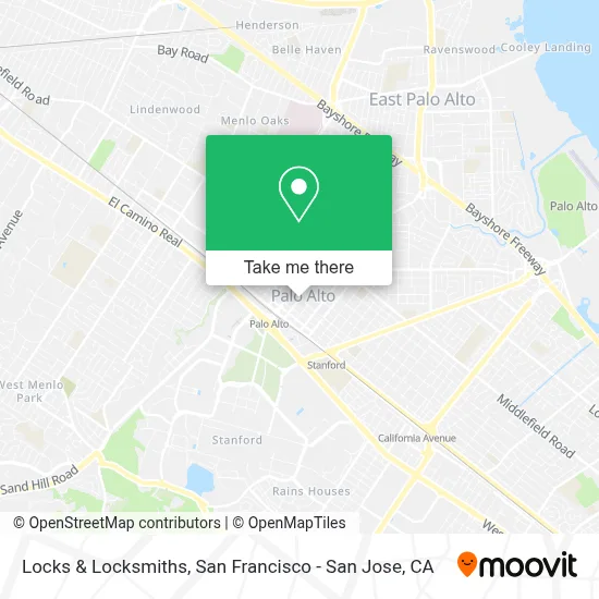 Locks & Locksmiths map