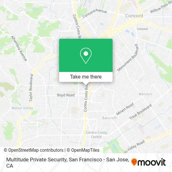 Multitude Private Security map
