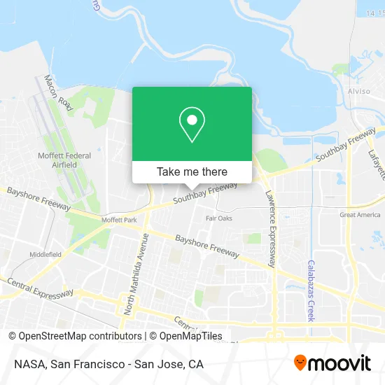 NASA map