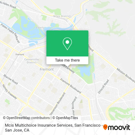 Mcis Multichoice Insurance Services map
