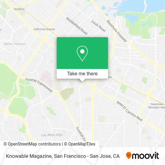 Knowable Magazine map
