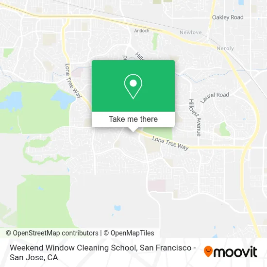 Weekend Window Cleaning School map