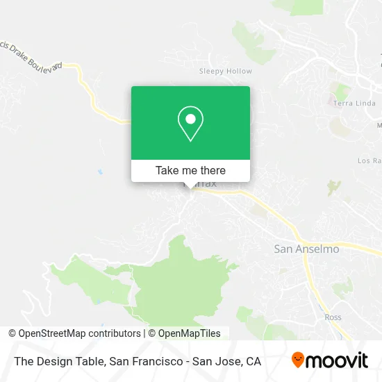 The Design Table map