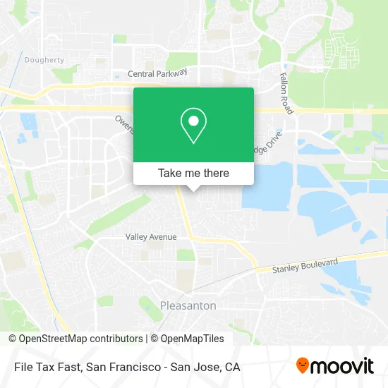 File Tax Fast map