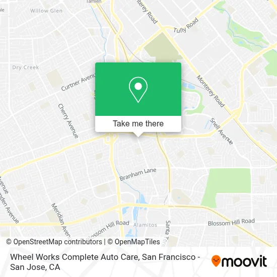 Wheel Works Complete Auto Care map