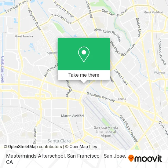 Masterminds Afterschool map
