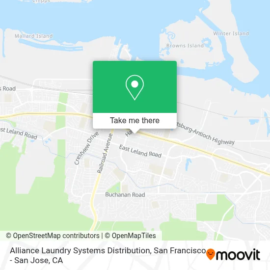 Alliance Laundry Systems Distribution map