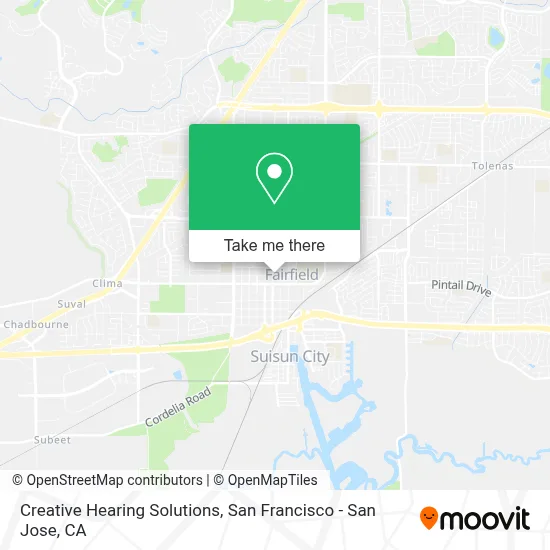 Creative Hearing Solutions map