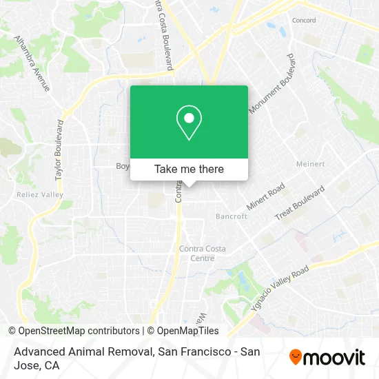 Advanced Animal Removal map