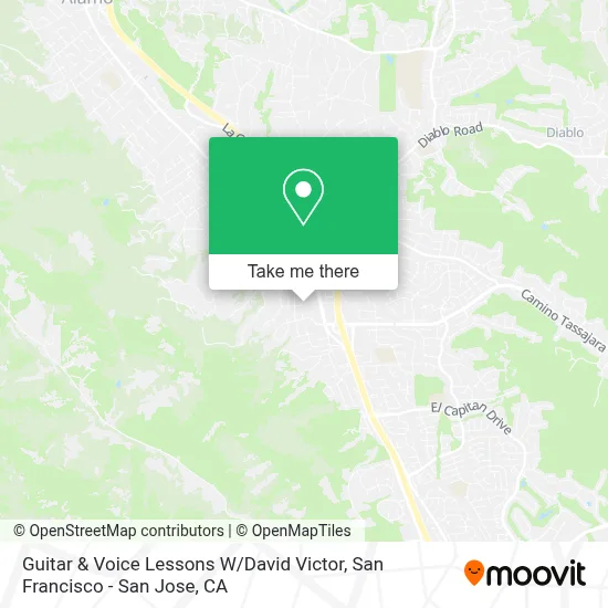Guitar & Voice Lessons W / David Victor map
