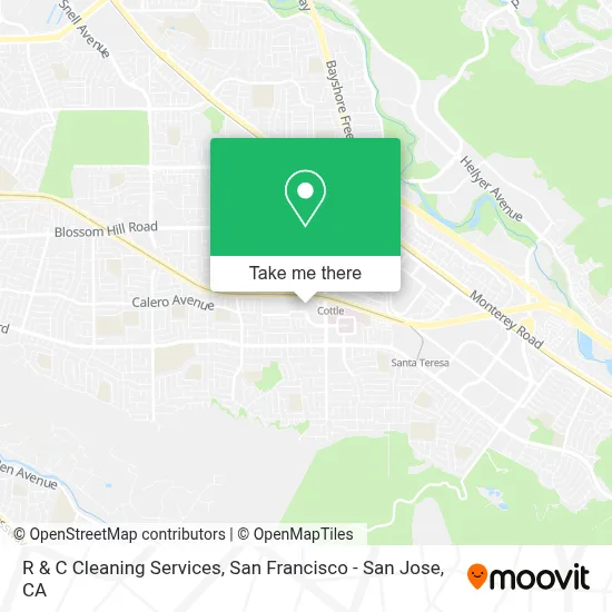 R & C Cleaning Services map