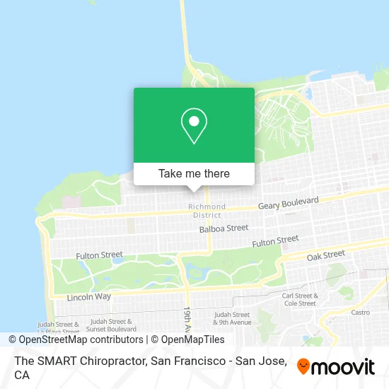 The SMART Chiropractor map