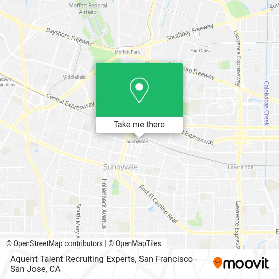 Aquent Talent Recruiting Experts map