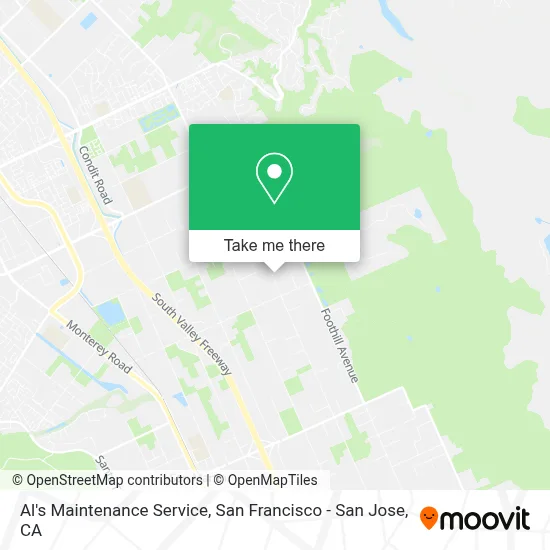 Al's Maintenance Service map