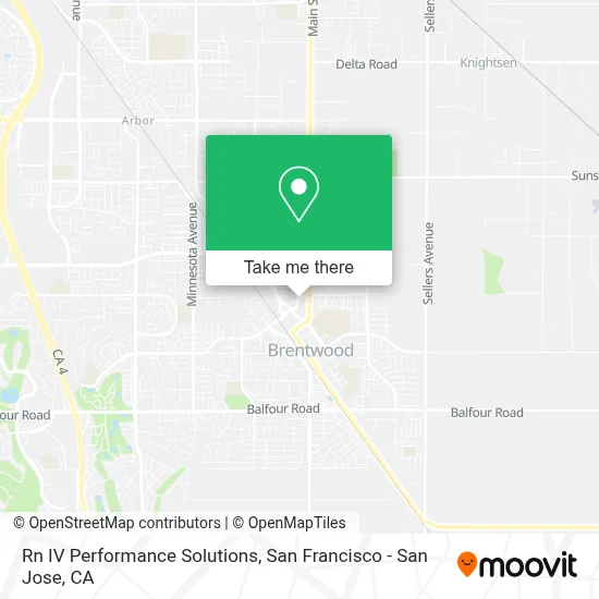 Rn IV Performance Solutions map