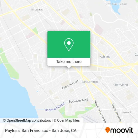 Payless map