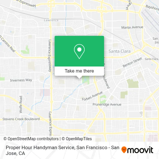 Proper Hour Handyman Service map