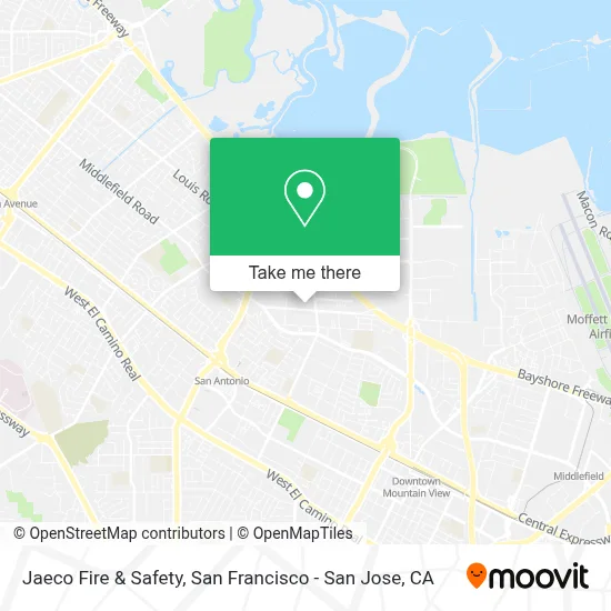 Jaeco Fire & Safety map