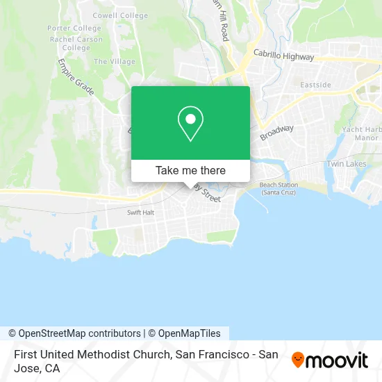 First United Methodist Church map