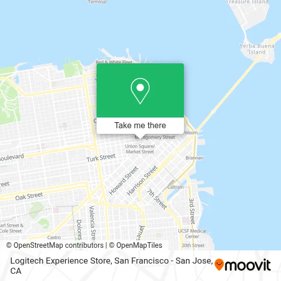 Logitech Experience Store map