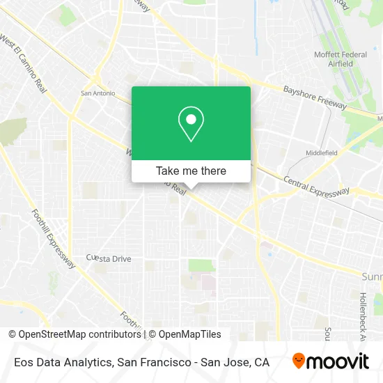 Eos Data Analytics map