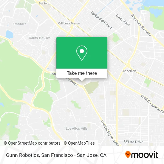 Gunn Robotics map