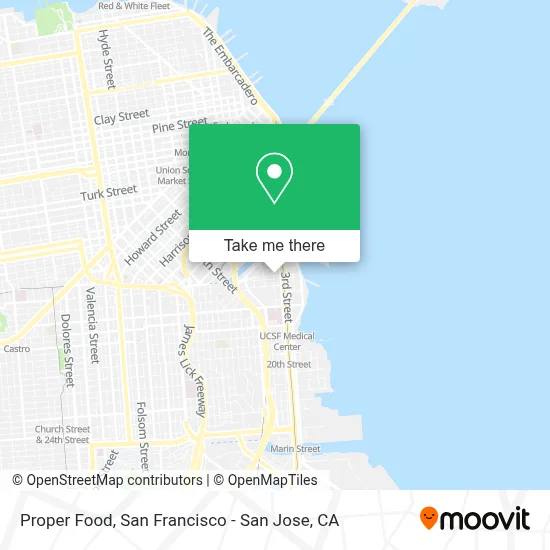 Proper Food map