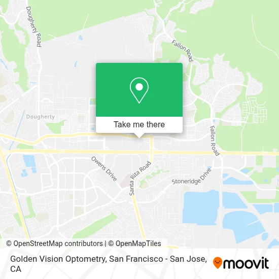 Golden Vision Optometry map