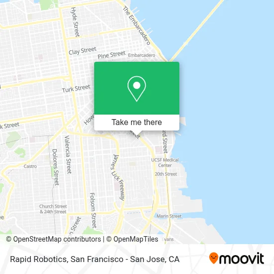Rapid Robotics map