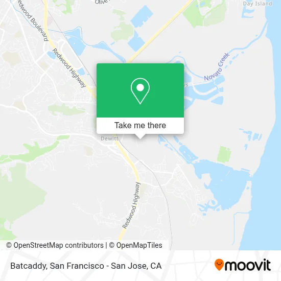 Batcaddy map