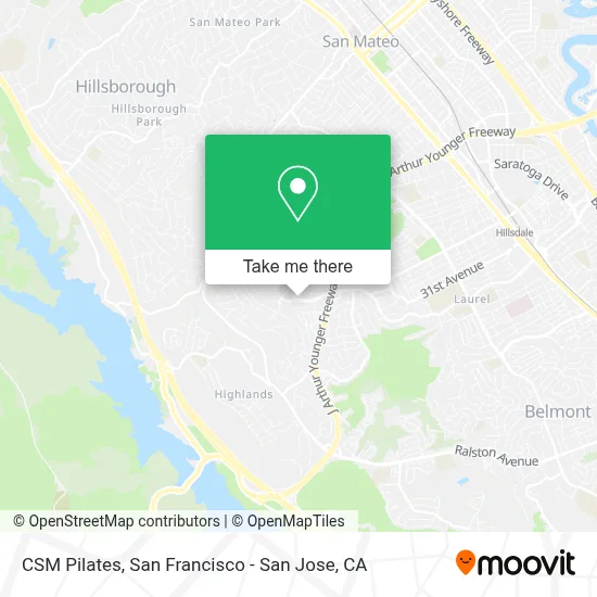 CSM Pilates map