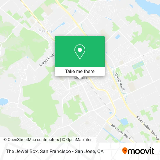 The Jewel Box map