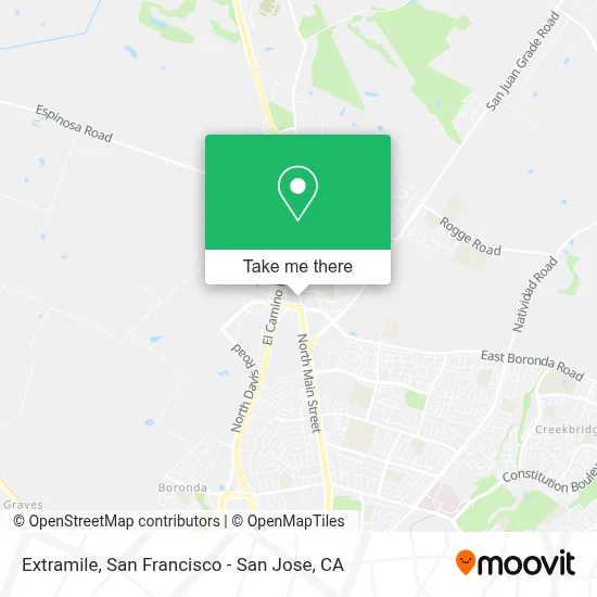 Extramile map