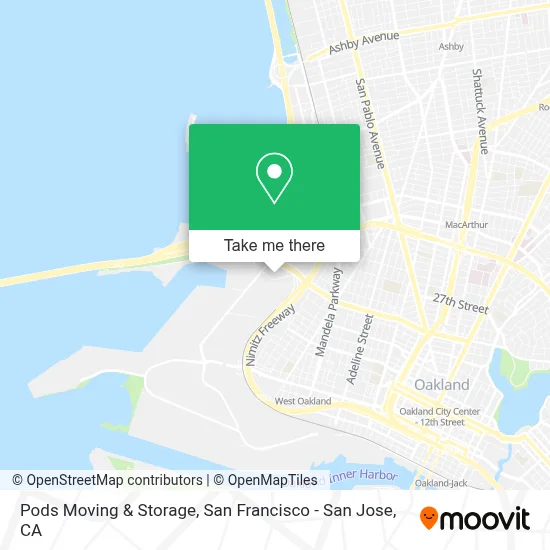 Pods Moving & Storage map