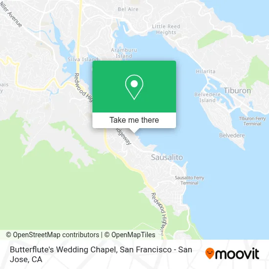 Butterflute's Wedding Chapel map