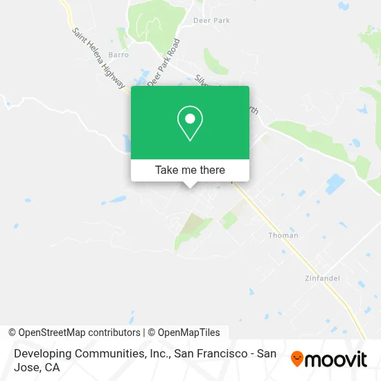 Developing Communities, Inc. map