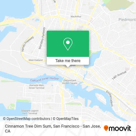 Cinnamon Tree Dim Sum map