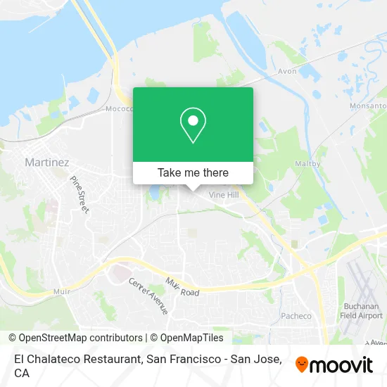 El Chalateco Restaurant map