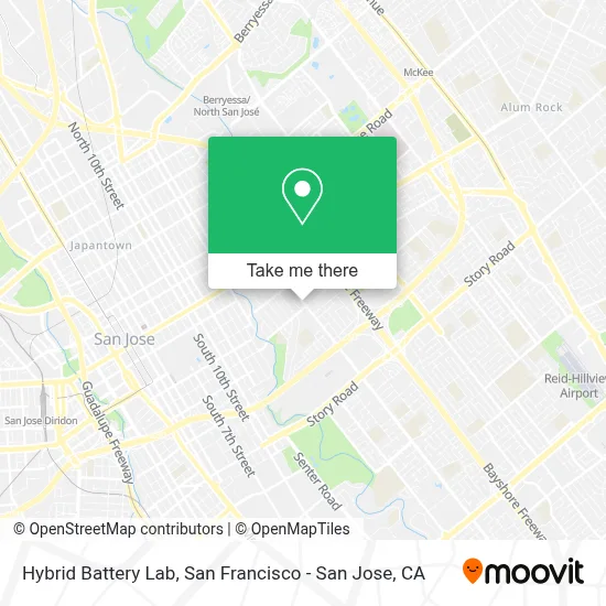 Hybrid Battery Lab map