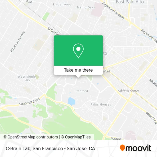 C-Brain Lab map