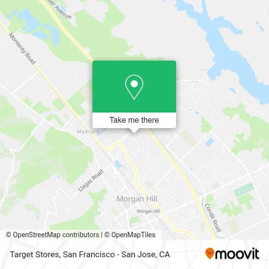 Target Stores map